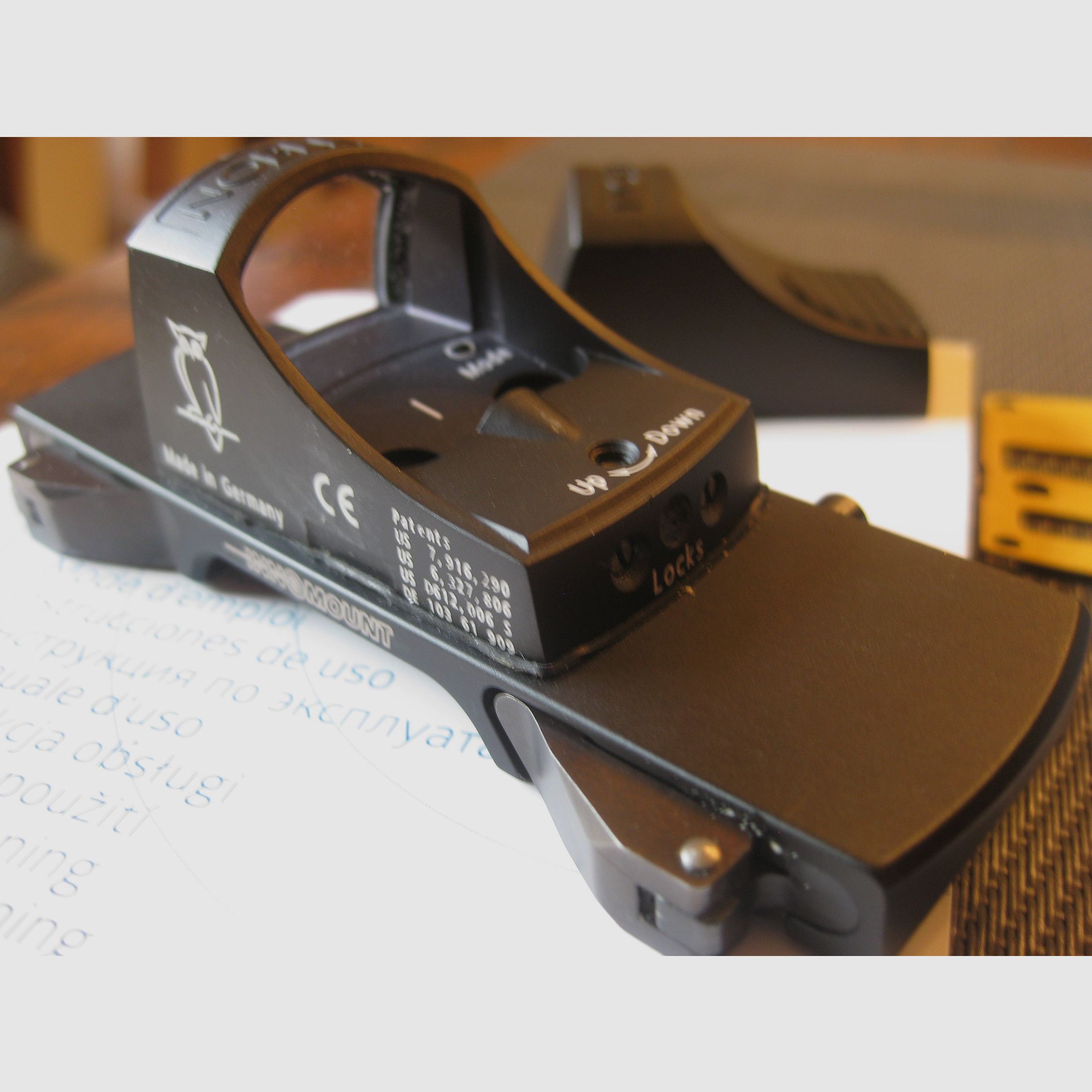 NOBLEX DOCTER Sight III 3.5 MOA auf Innomount-Sattelmontage für Blaser oder Sauer 505 , kein ZEISS-DD-GPO-Swarovski-LEICA .