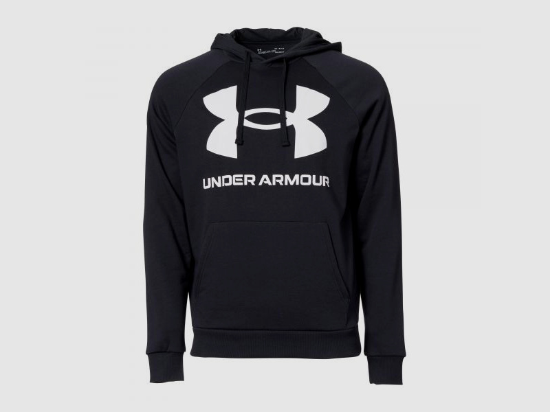 Under Armour Under Armour Hoodie Rival Fleece Big Logo schwarz