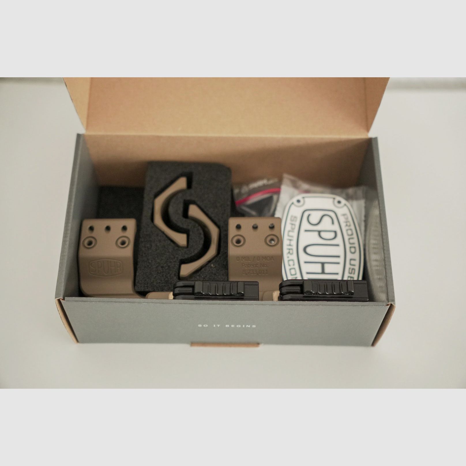 Spuhr SP-4016 QDP Montaż Lunety – FDE OVP