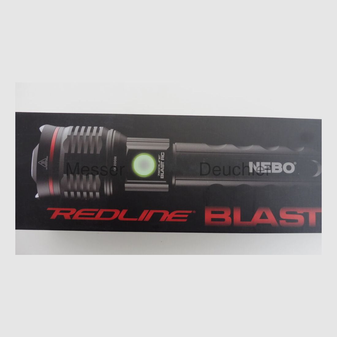 NEBO LED Taschenlampe REDLINE BLAST RC