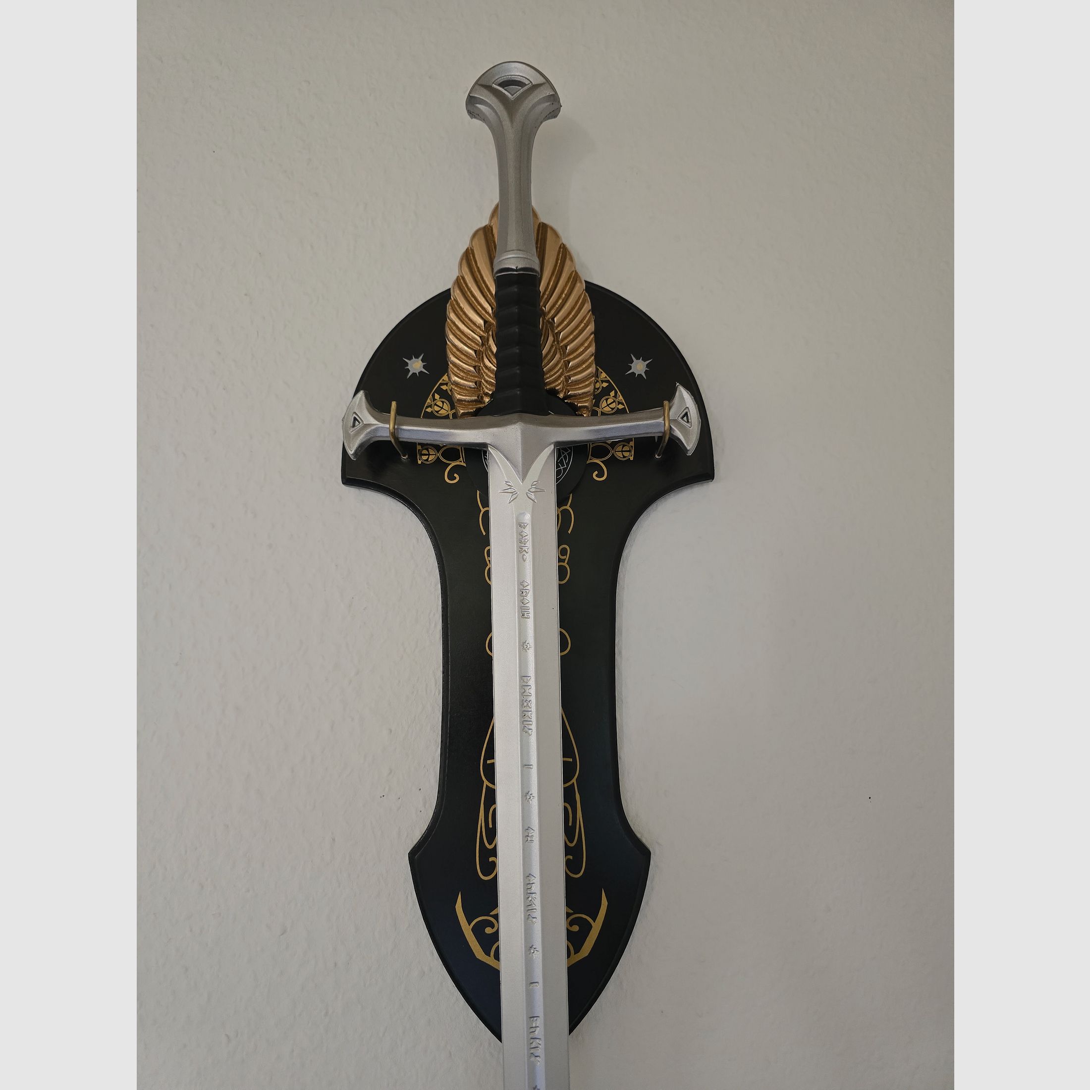 Anduril - Aragorn's Schwerd aus Kunststoff Wanddeko