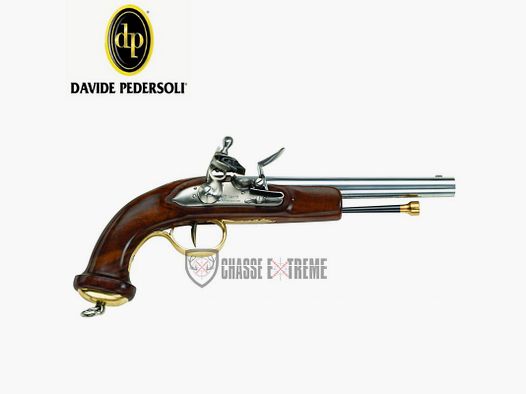 Pistole PEDERSOLI Mamelouk Steinschloss Kal. 14,5 mm