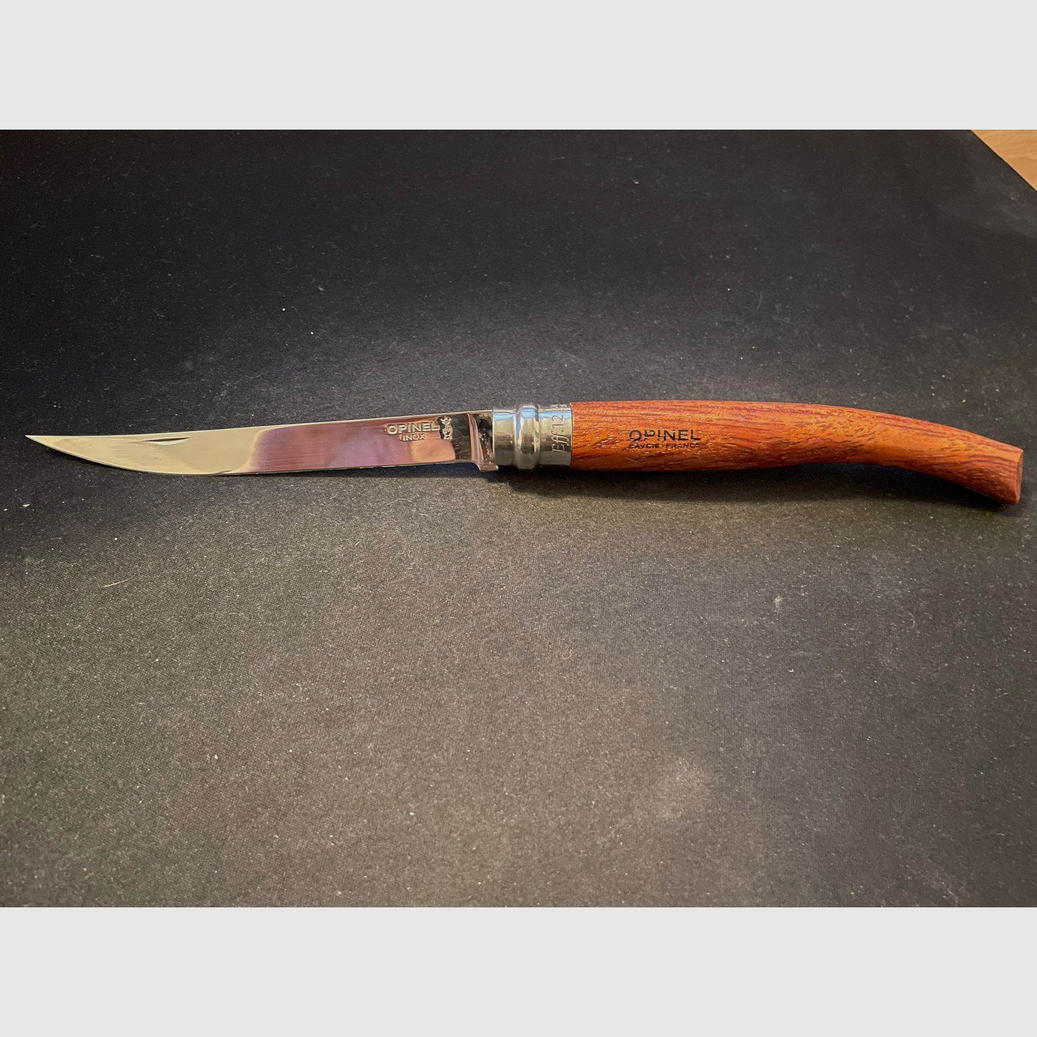 Opinel Eff. 12 Slim Line Bubinga wood