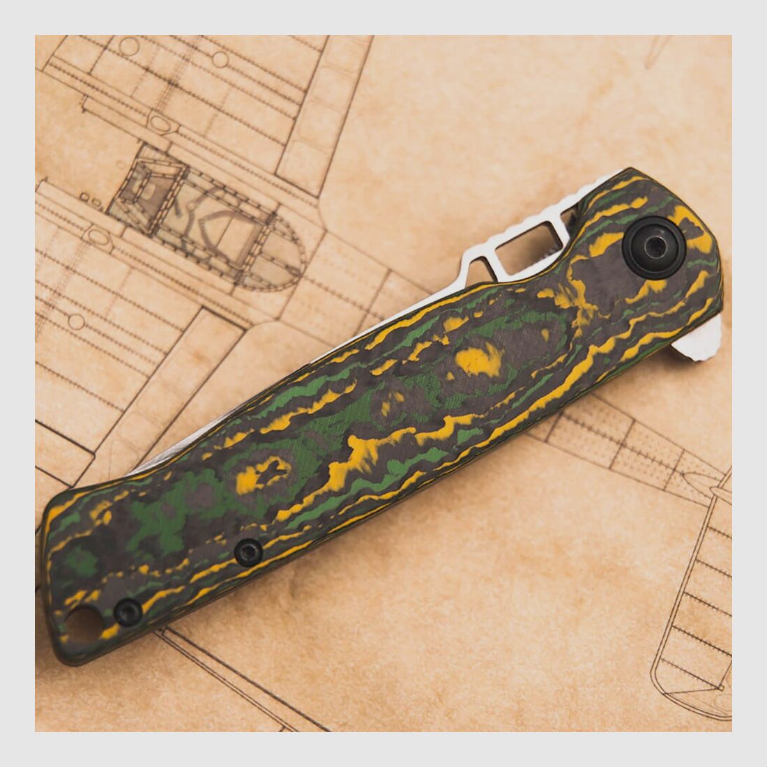 Böker Plus Mes ME 109 Damascus, afbeelding 6 van 7