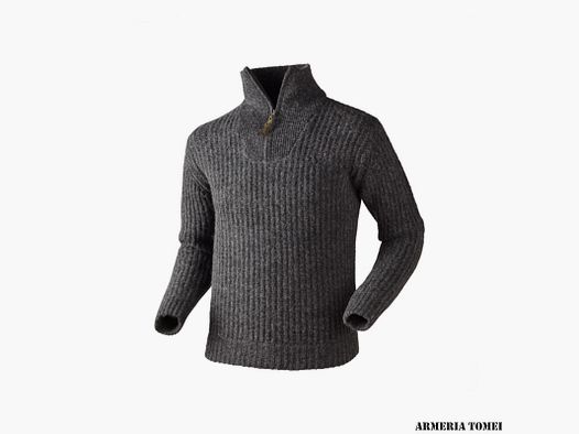 SEELAND – GLACIER FULL ZIP CARDIGAN GREY MELANGE