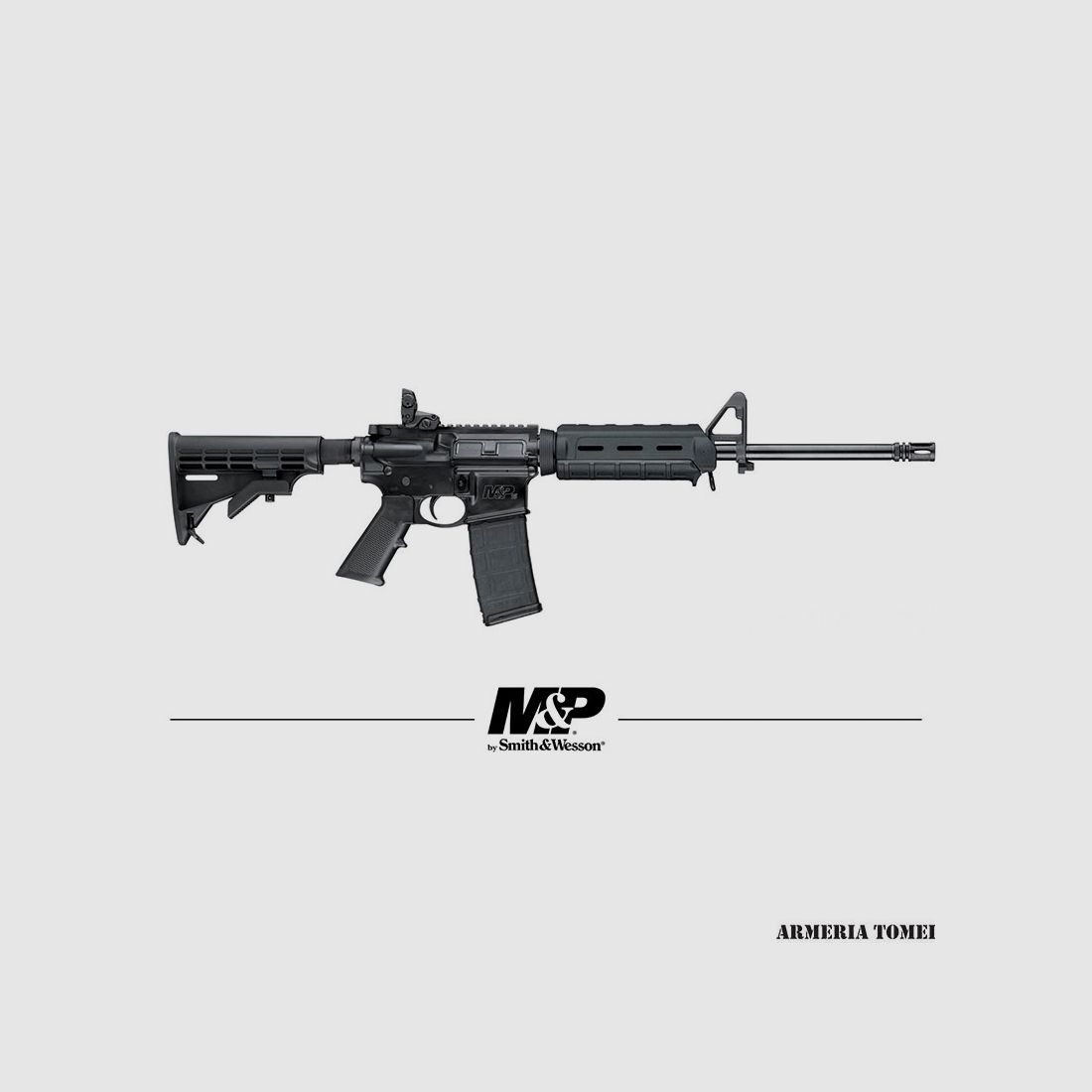 BÜCHSE – SMITH & WESSON – M&P15 MSR M-LOK 16′ .223R., Bild 1 von 2