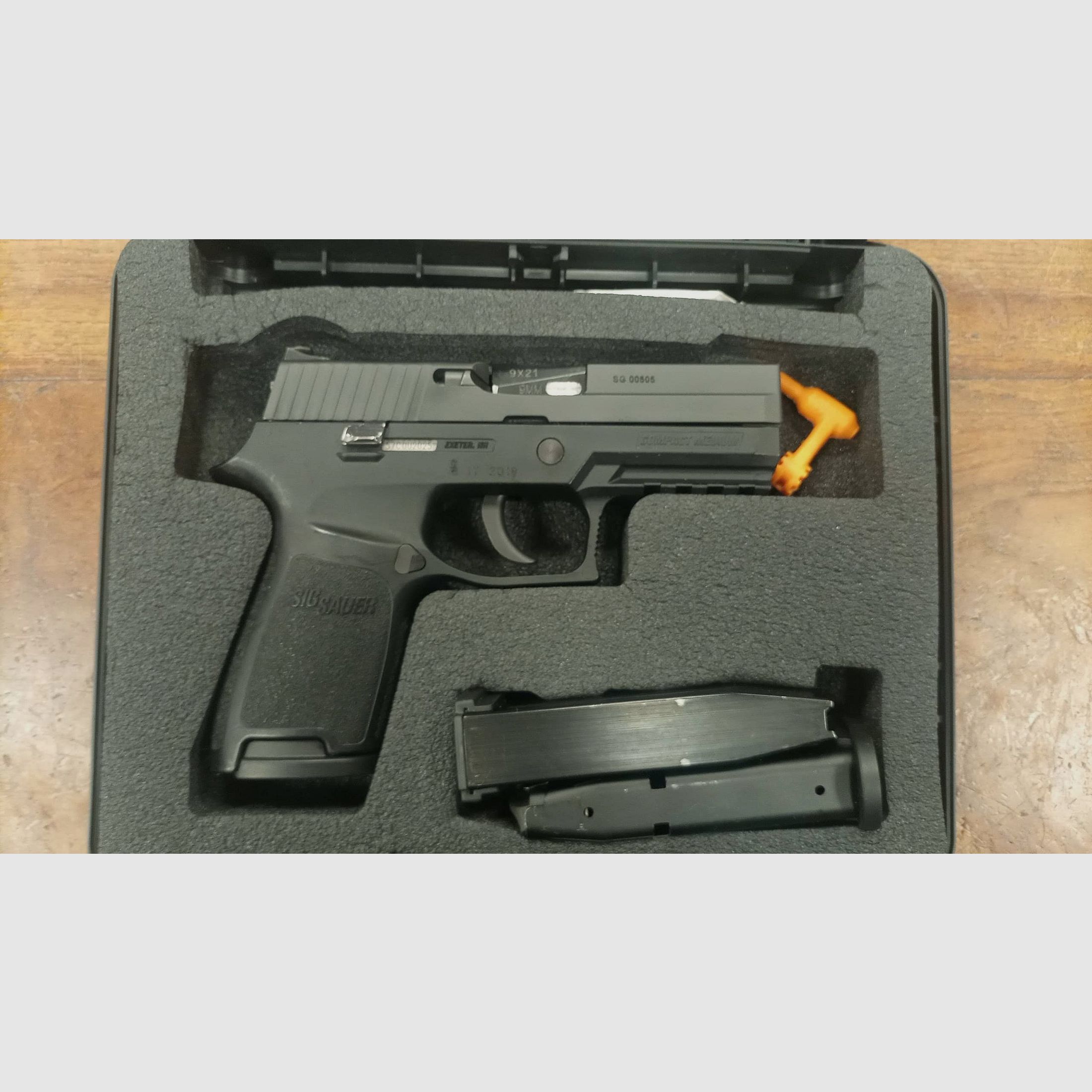 SIG SAUER P250 Cal. 9×21, image 1 sur 5
