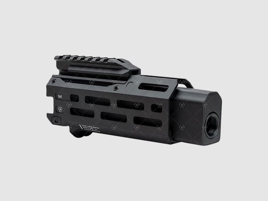 STRIKE INDUSTRIES CZ SCORPION EVO 6″ HANDGUARD BLACK, image 3 of 4