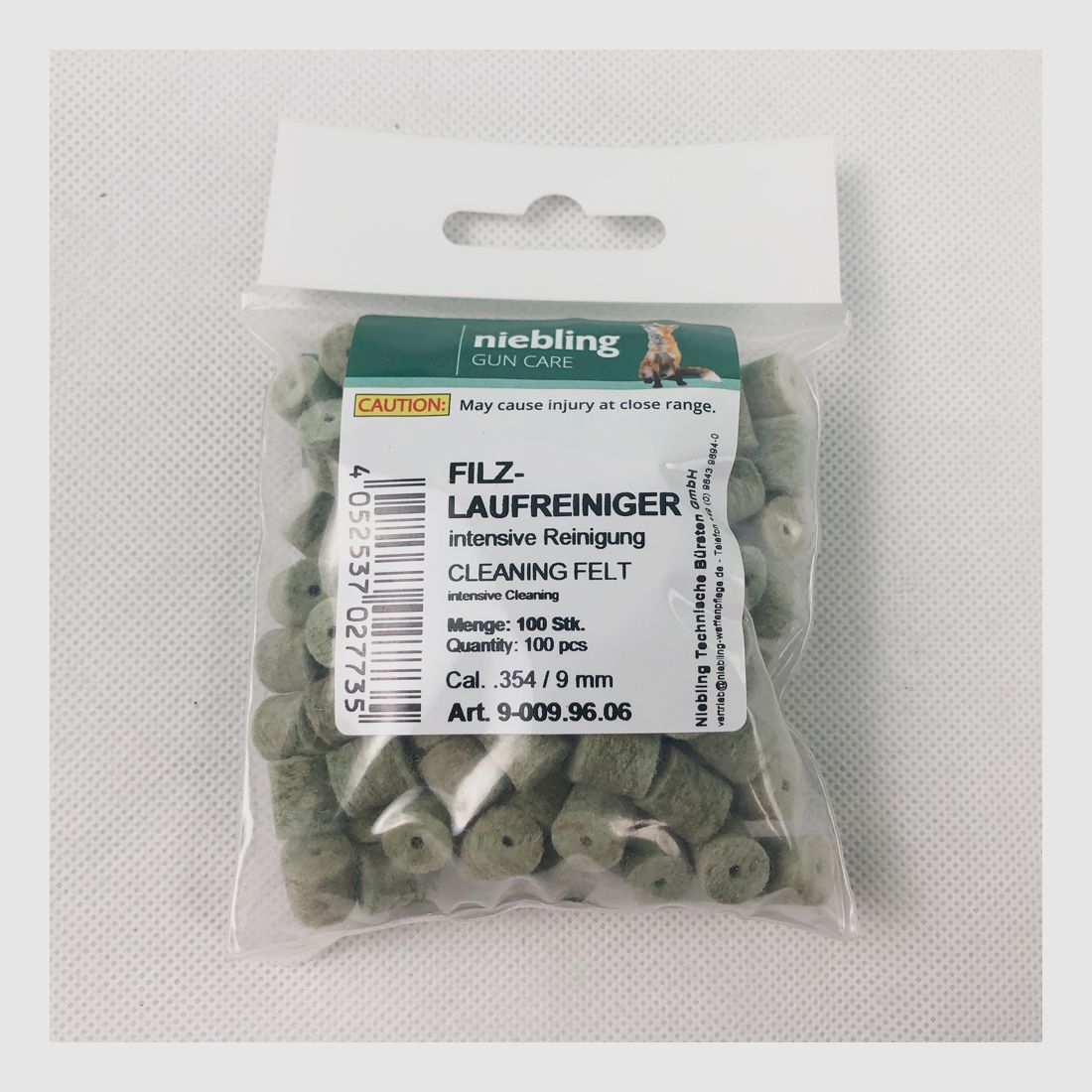 Limpiador de felpa Niebling para limpieza intensa