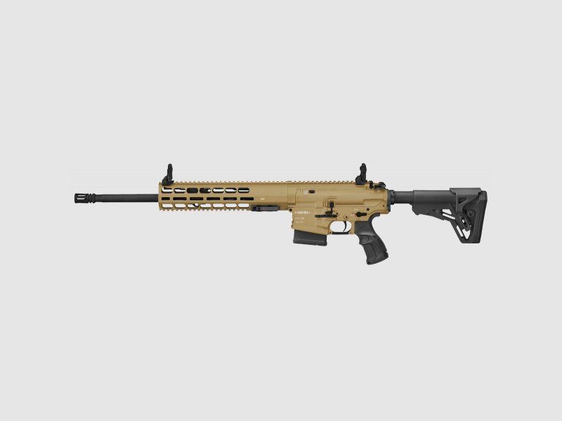 HAENEL CR308 SEMI-AUTOMATIC RIFLE - .308WIN - SAND - 16.65" BARREL - LONG HANDGUARD - M-LOK