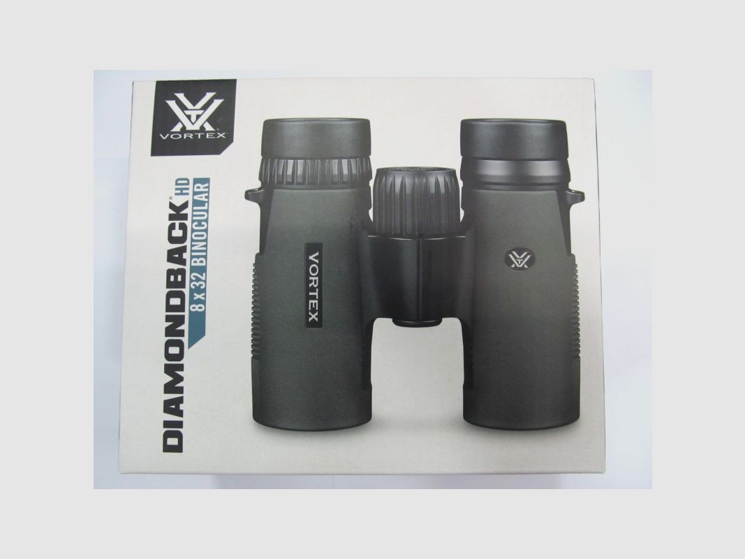 VORTEX BINOCULAR DIAMONDBACK 8X32 HD, image 1 of 3