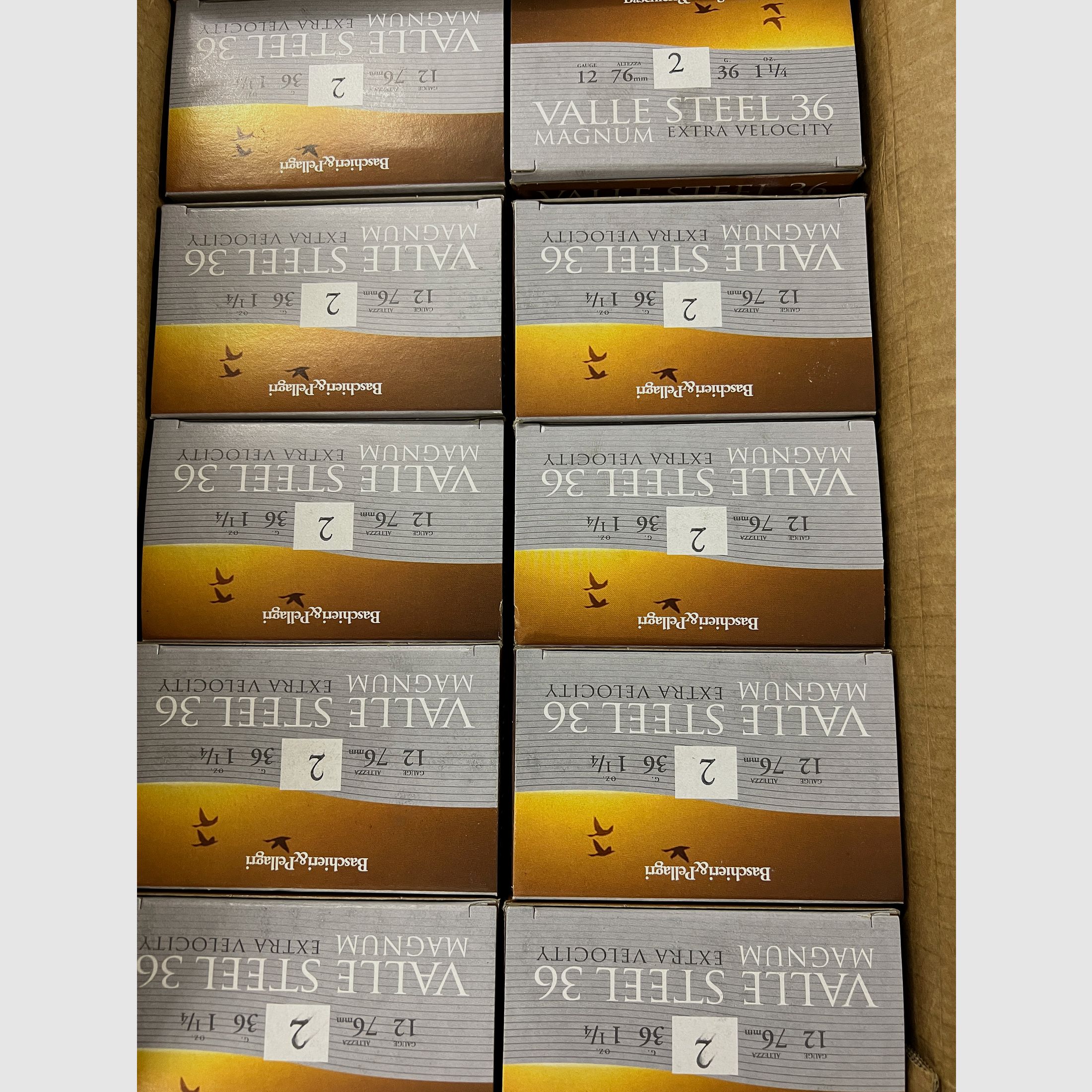 Baschieri & Pellagri Valle Magnum Steel *Bleifrei*  HV 12/76 36 g, 3,5 mm