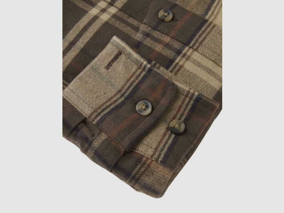 Dameshemd Chevalier Heron – Soil Brown Checked (1060209C7011), afbeelding 4 van 6