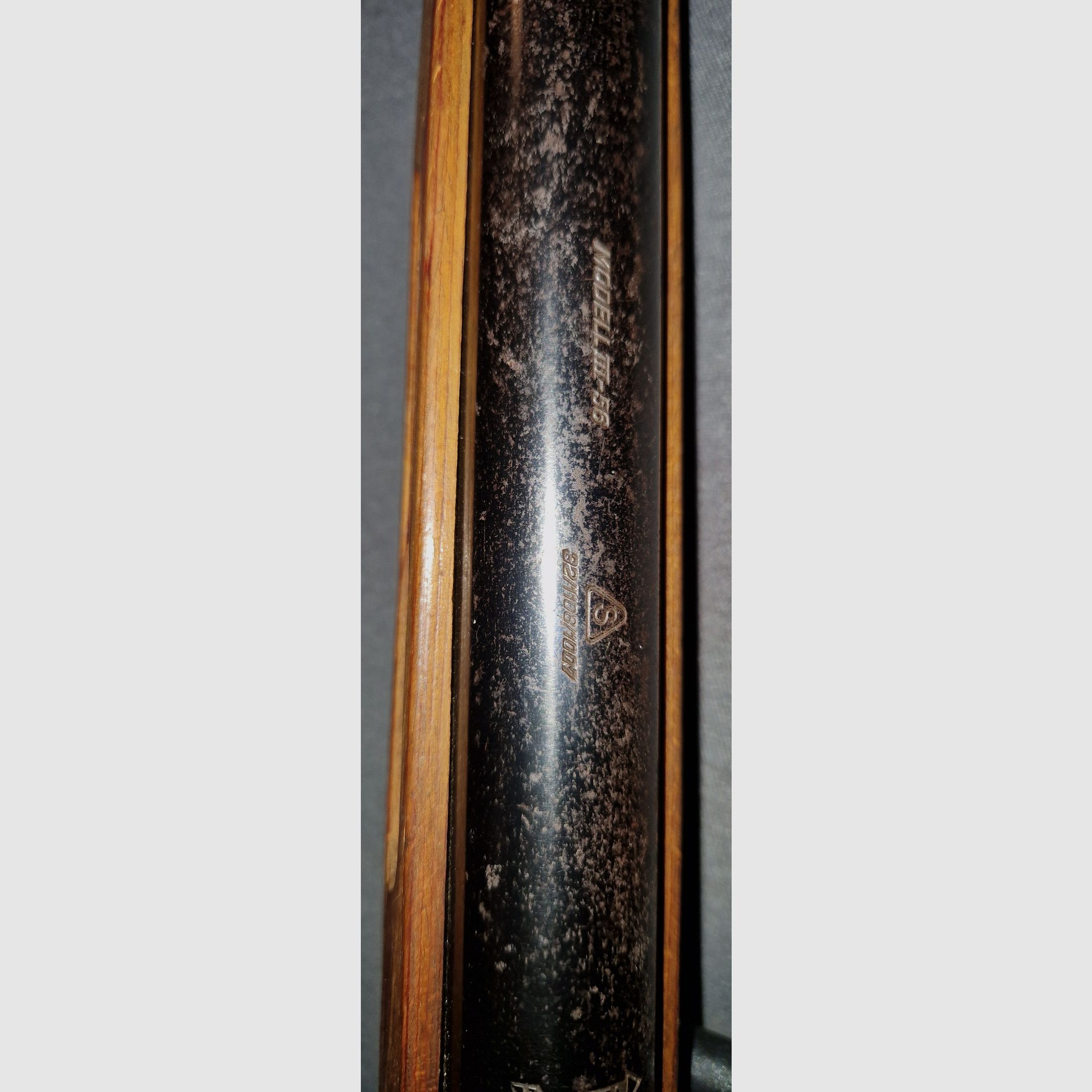 HAENE SUHL III - 56 / 3 - 56 / S 32/1108/1007 /4.5mm / GDR VEB AIR RIFLE VERY GOOD PRESSURE / LITTLE SURFACE RUST / VERY RARE ( NR31 ) ------>! READ DESCRIPTION ! <------