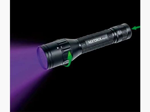 Nextorch Linterna ultravioleta P5 UV 365
