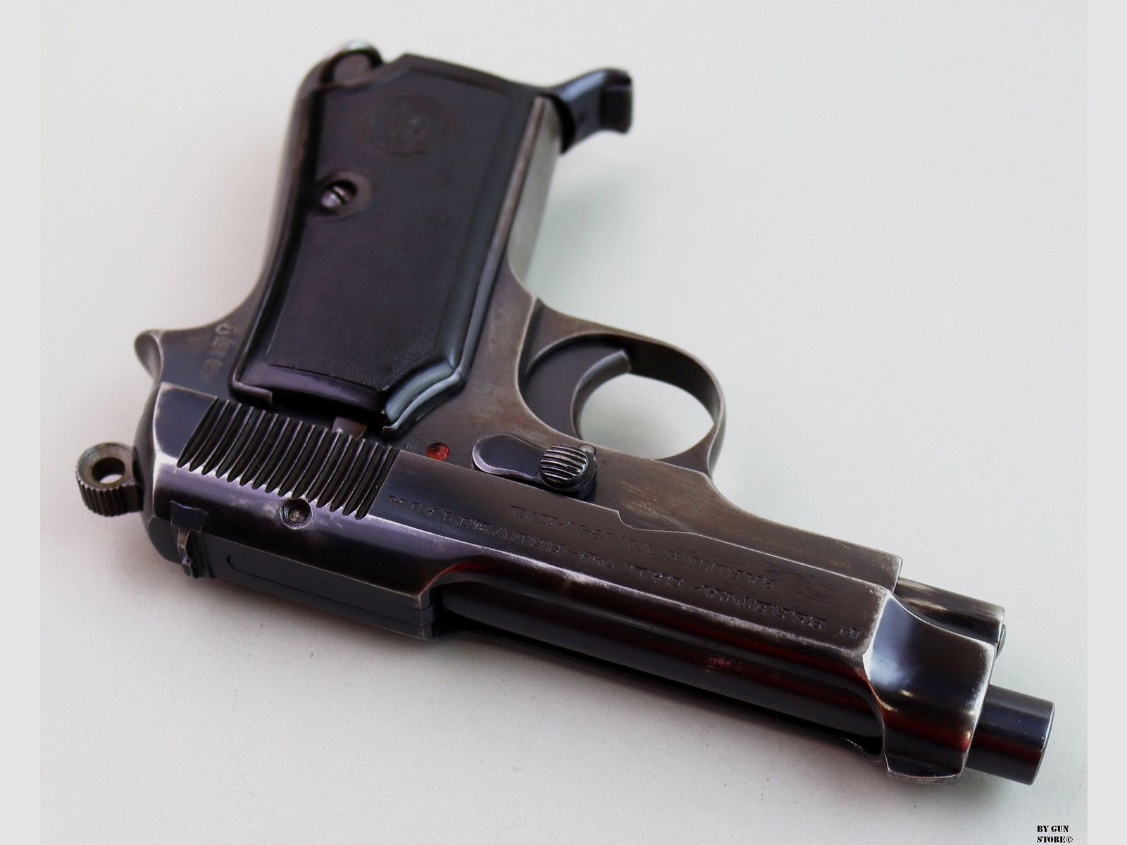 Pistola Beretta mod. 1935 Año 1940 cal. 7,65 mat. 449435, imagen 5 de 8