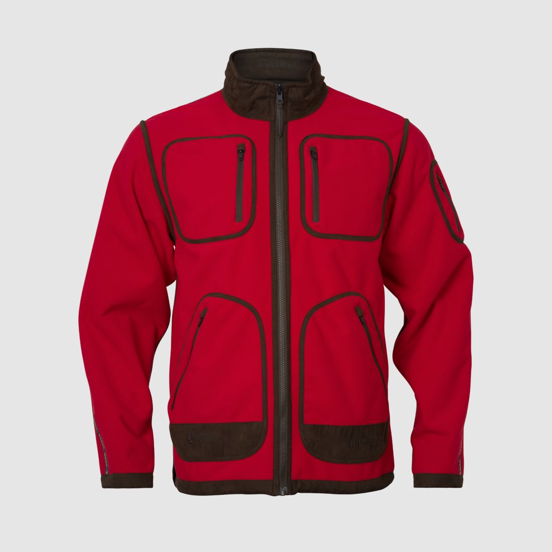 Härkila Kamko Fleecejacke Rood / Bruin