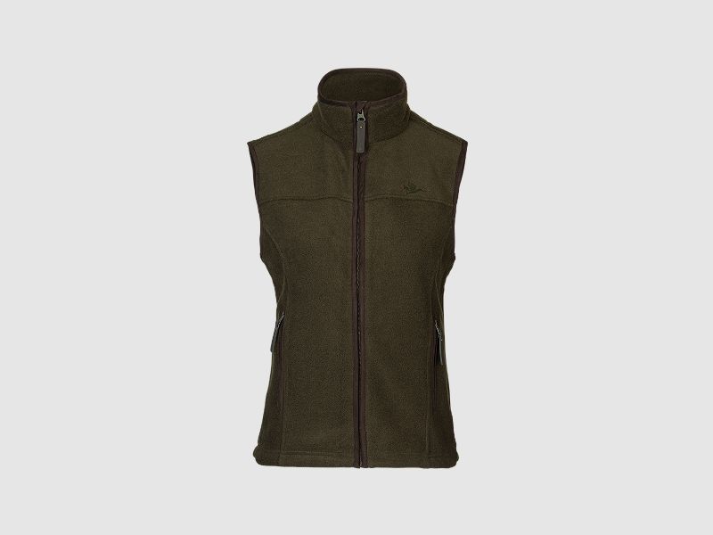 Woodcock Ivy Fleece Väst Pine Green Melange M