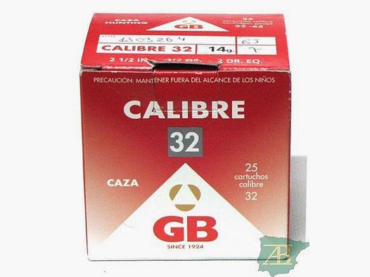 Patronenkasten GB Kal. 32 14gr