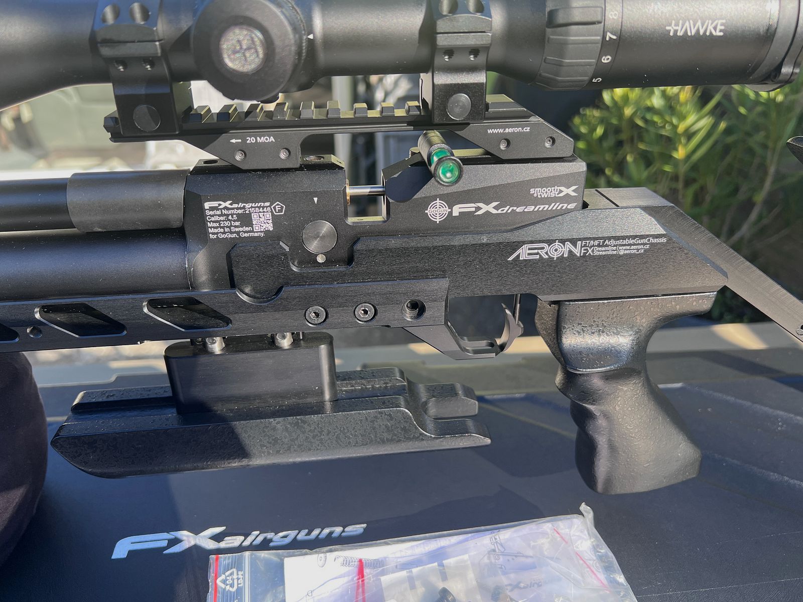 FX Dreamline Aeron CZ —Fieldtarget 4,5mm, cena do negocjacji