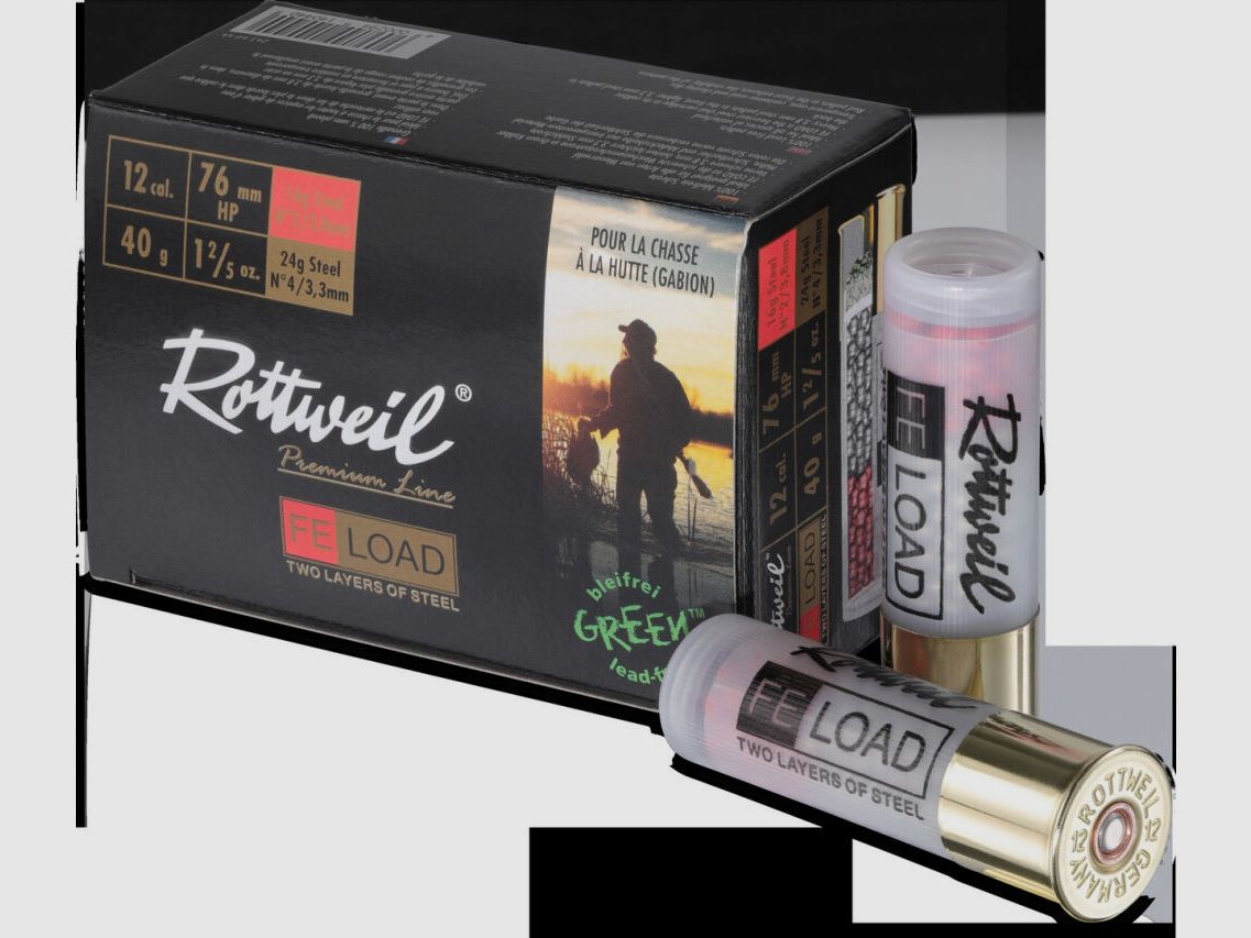 Rottweil 40g FE-LOAD HP Mag. 10PCS 12/76