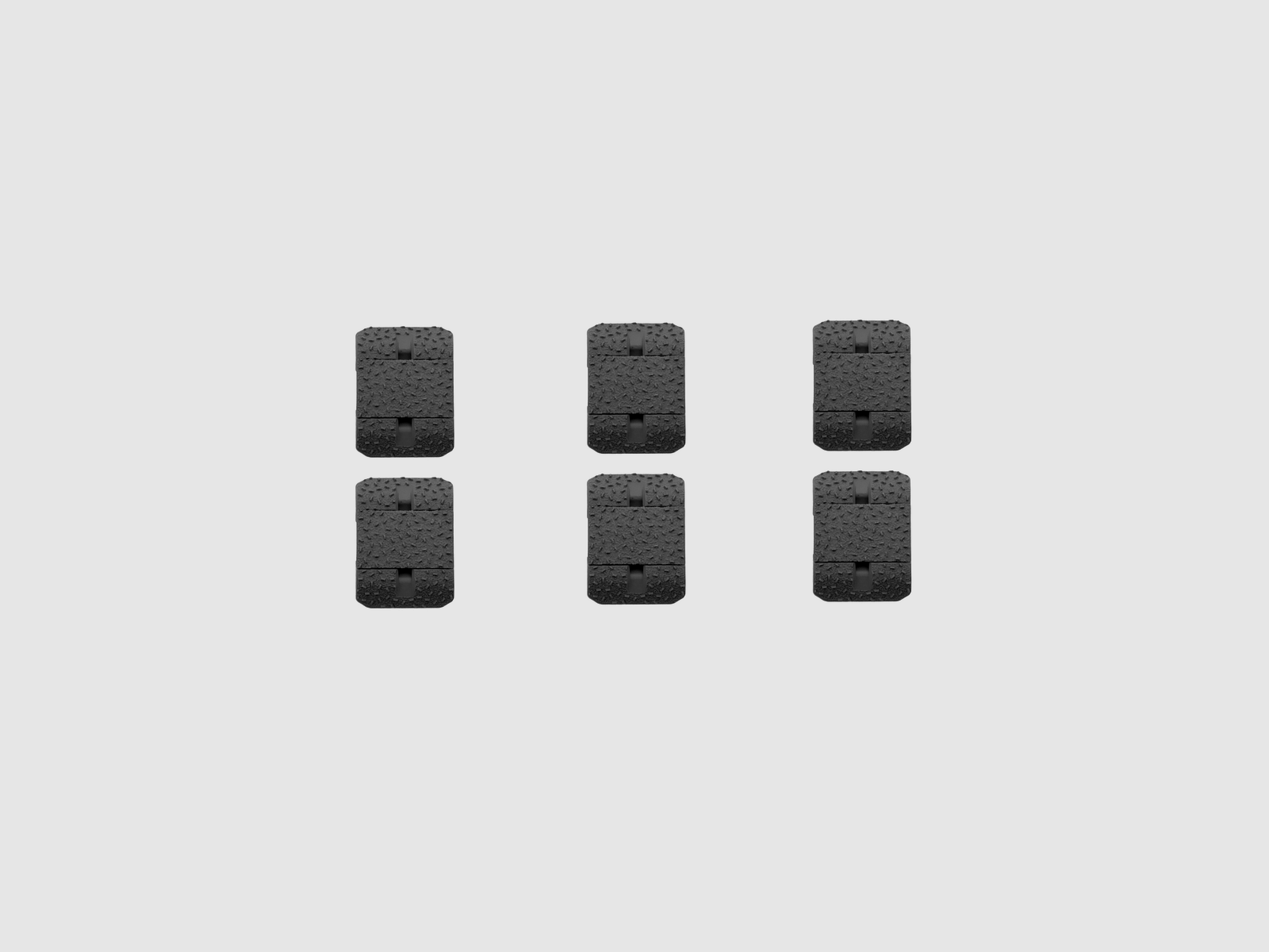 Abdeckung für M-LOK Type 2 Half Slot, 6 Stück, 20 mm, MAG1365, Black – Magpul