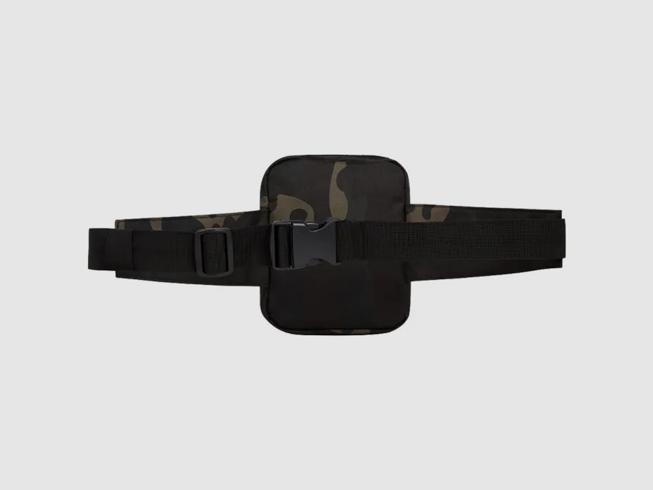 Brandit Taillengürtel "Allround" mit Tasche + Flaschenhalter - Dark Camouflage