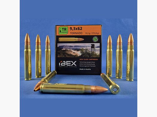 Ibex 9,3 x 62 Tornado – TR 11,2g /173grs