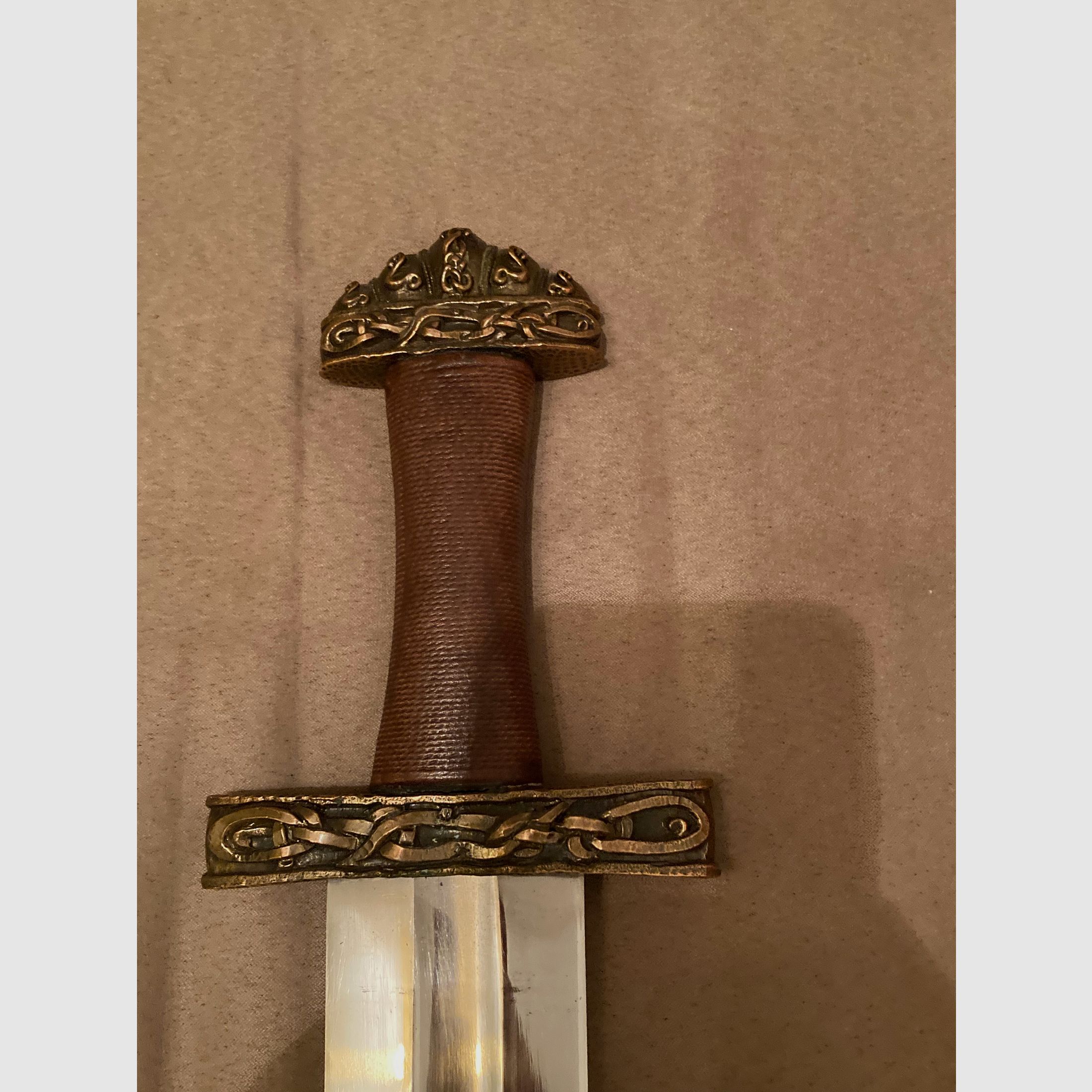 Orig. Épée viking d'Oslo forgée à la main, en excellent état sans traces d'utilisation !!!!