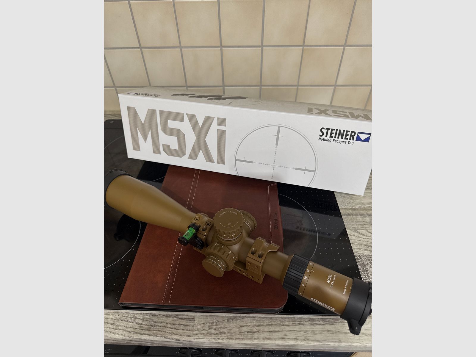 Steiner M5XI Sand Tremor 3 with Spuhr mount and level