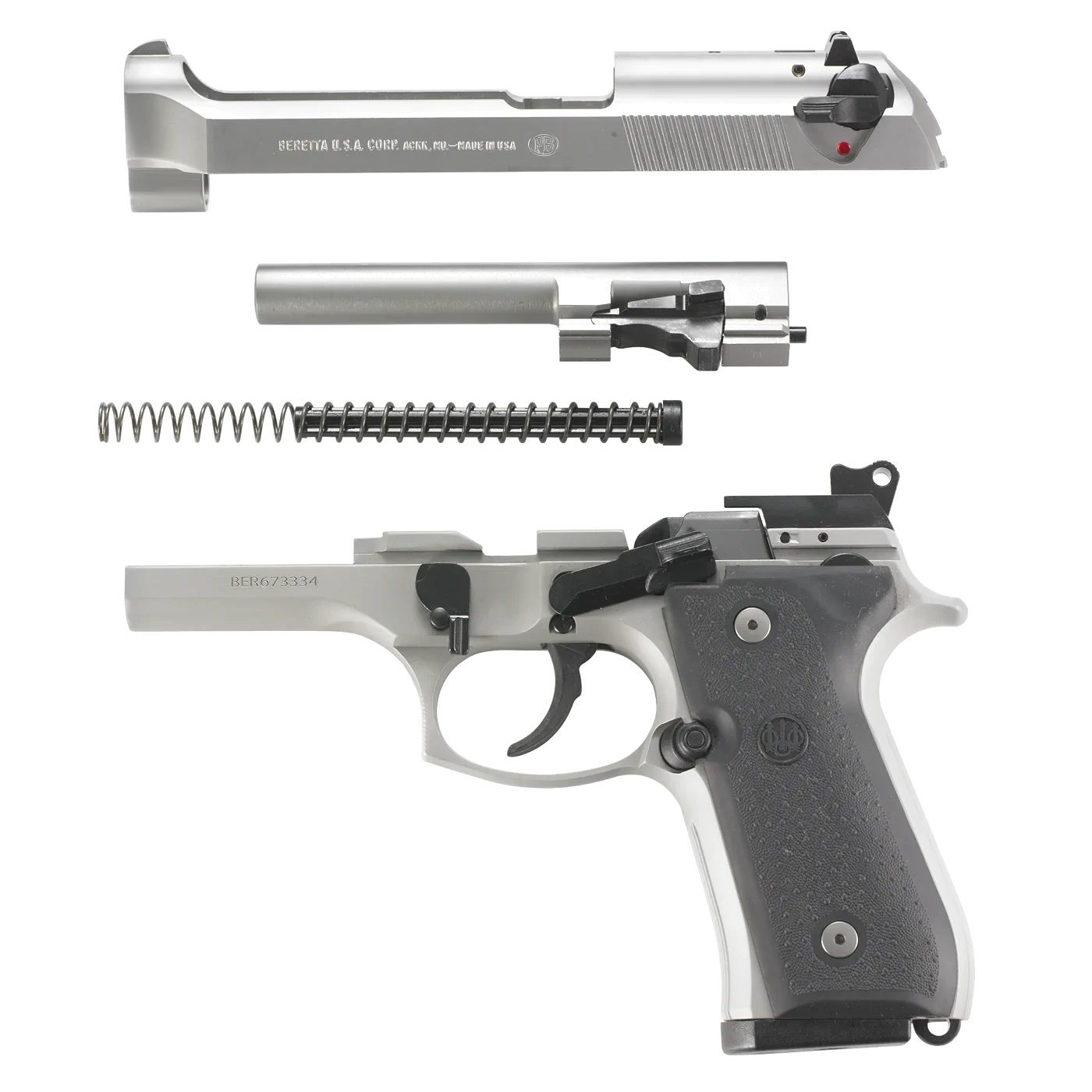 Beretta 92FS Inox USA GG Pistole 9mm Luger, Bild 3 von 8