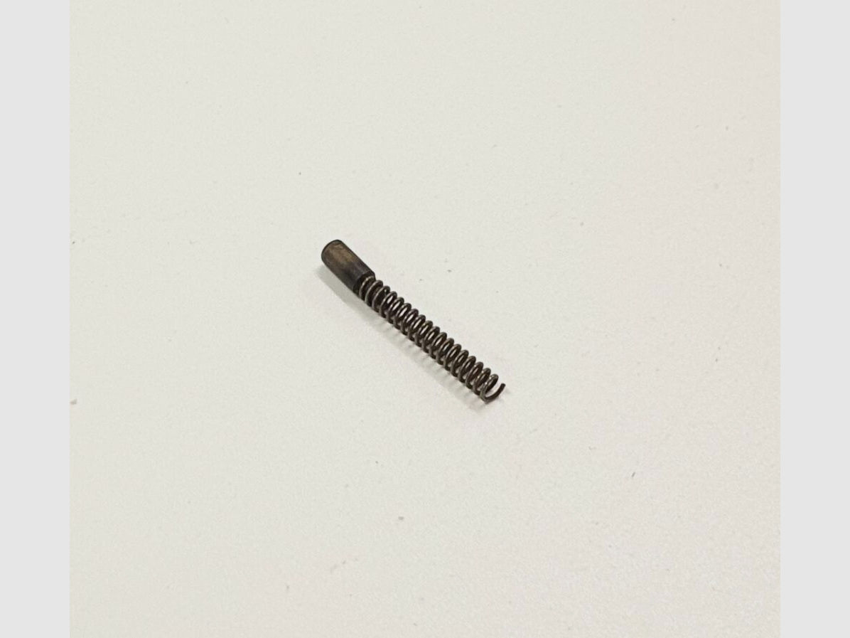 30M1 [26]+[28]US 30M1 carbine Magazine Catch Plunger+Spring, gebraucht / used , US Military part