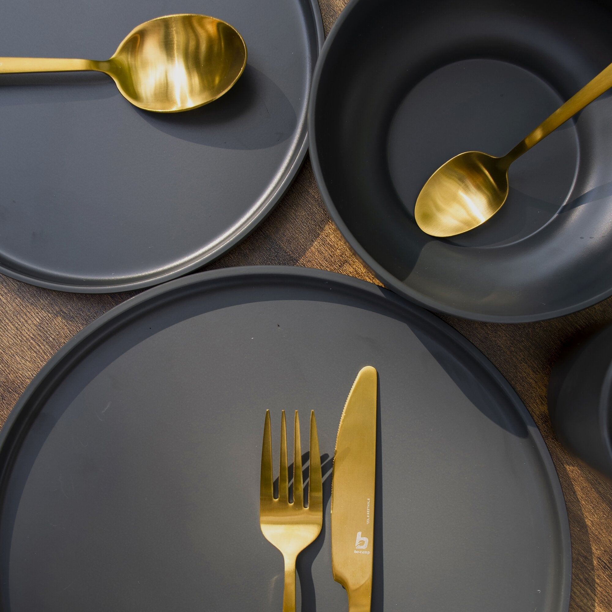 Cutlery set Fairbanks, gold, image 3 of 11