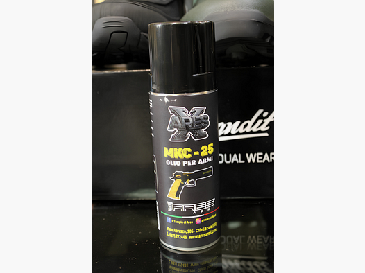 SPRAY OLIO PER ARMI ARES MKC-25