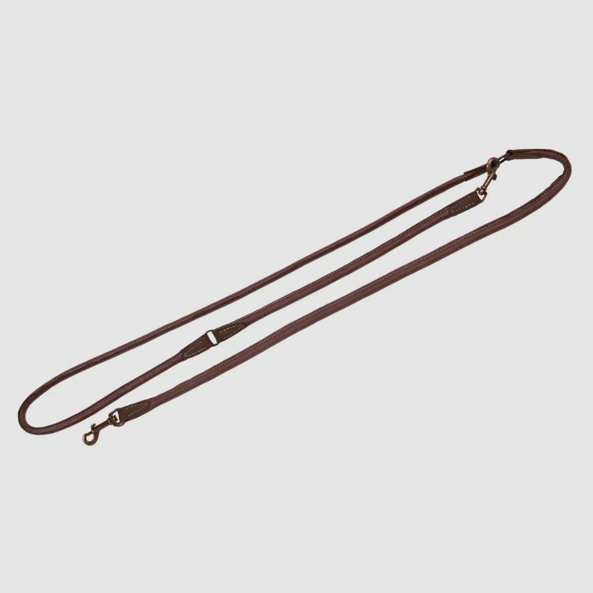 Laisse à bandoulière AKAH en cuir d'olive