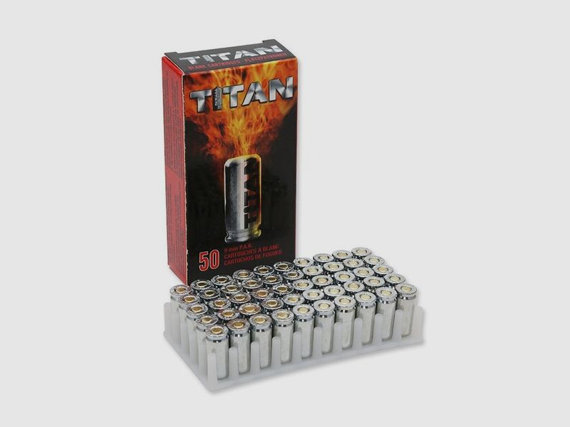 Umarex Titan 9mm PAK 50er Pack