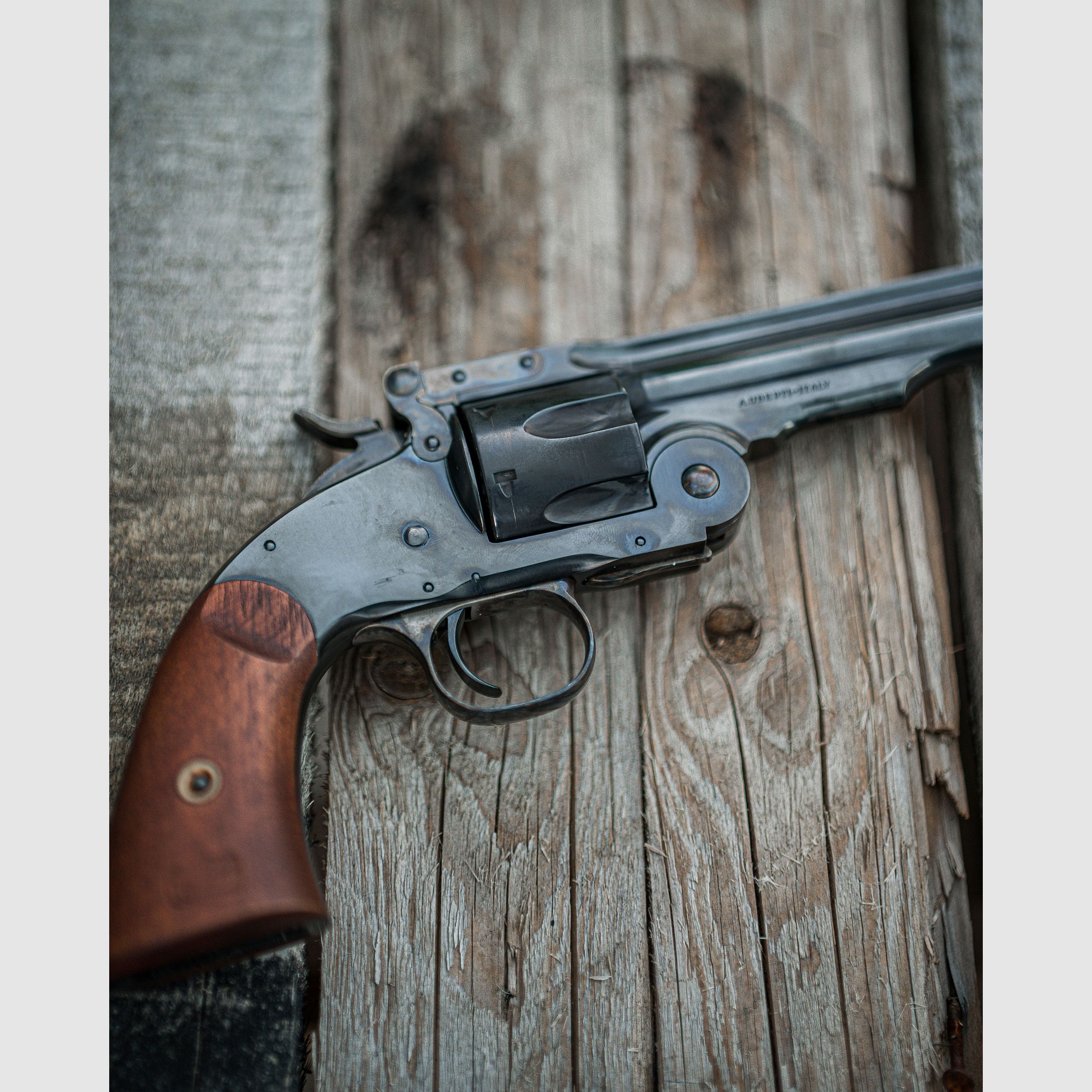 Uberti S&W Modell 3 Schofield 2. Mod. 1875 7 Zoll in .38 Special, wie neu, Smith&Wesson Revolver