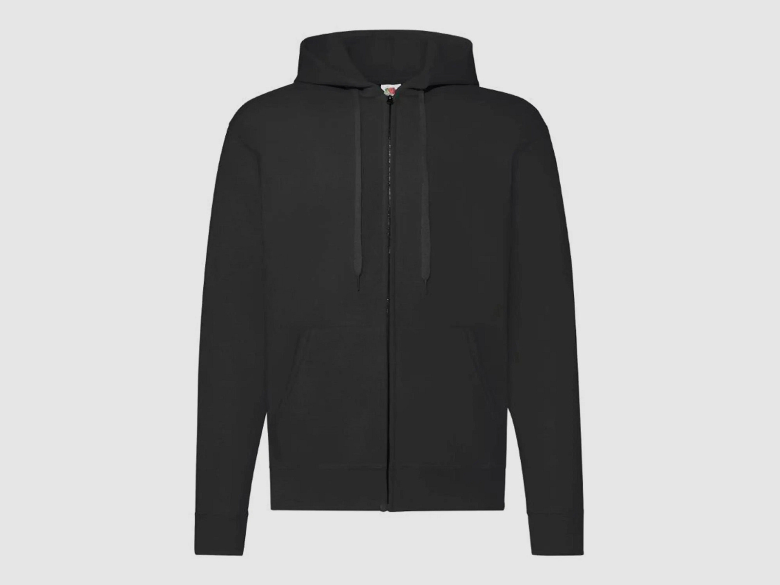 Fruit Of The Loom Classic Hooded Jacket - Black / S Men's