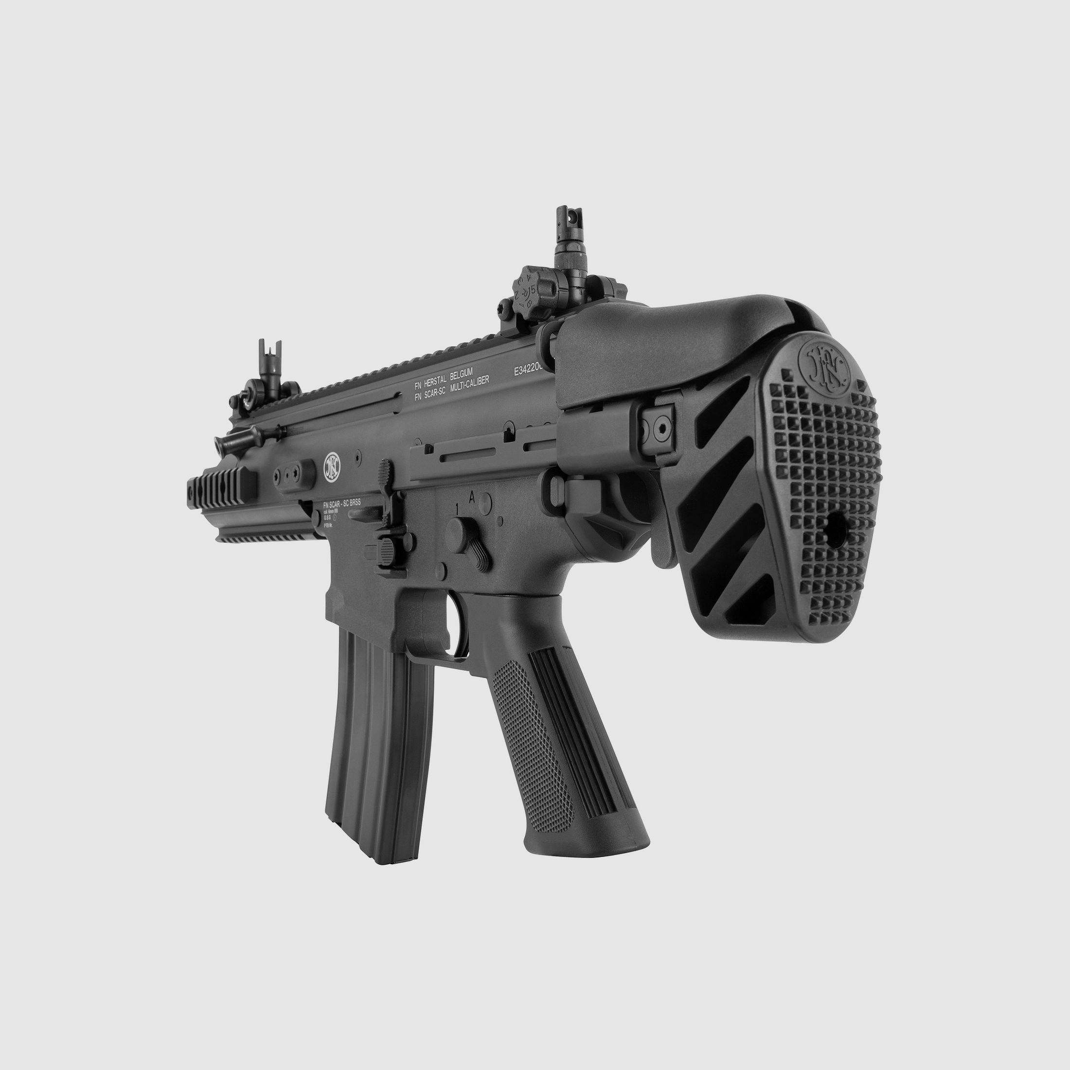 FN Herstal Scar SC BRSS zwart 6mm - Airsoft S-AEG, afbeelding 8 van 12