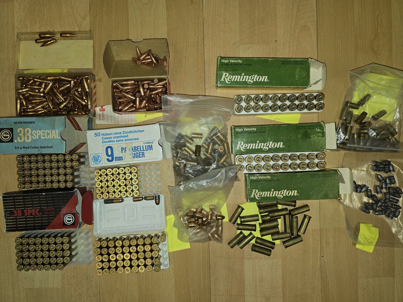 44 CAL. 38 Special 9mm Parabellum Luger 8mm Nambu