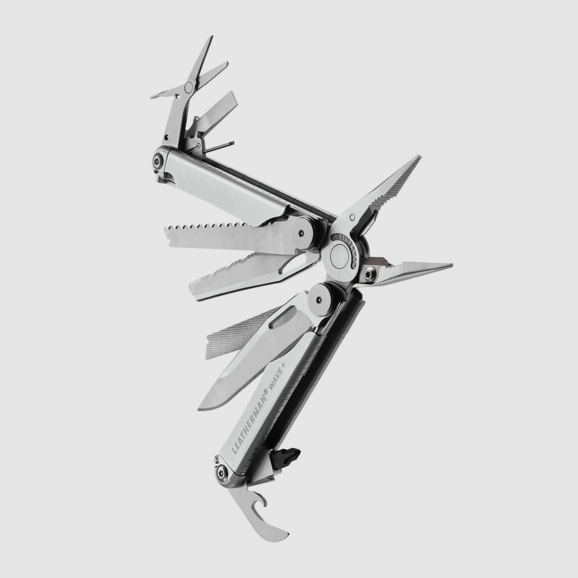 Leatherman WAVE + Stainless, Nylon Holster, Schwarz, M