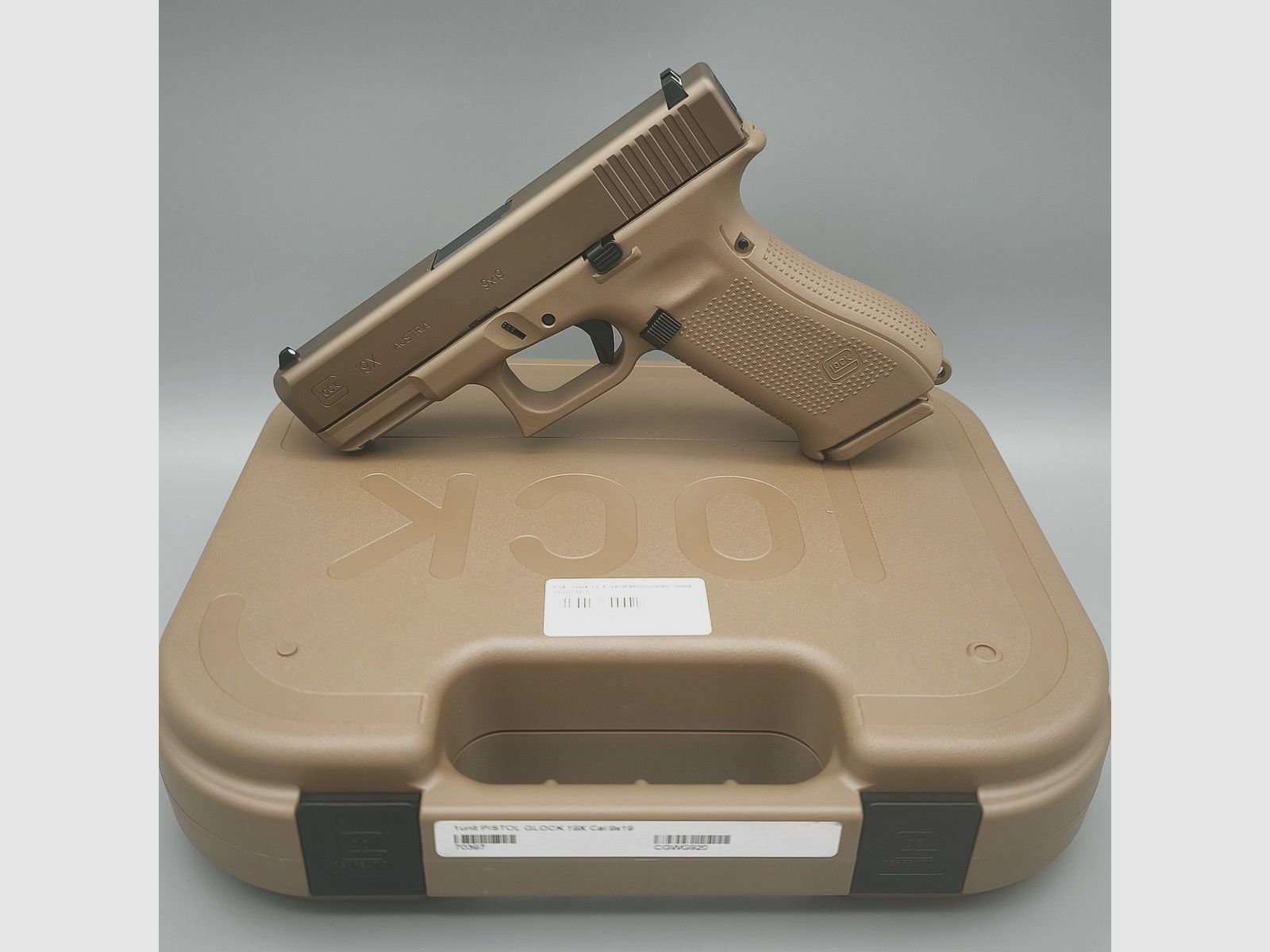 Glock 19 X auch als Wechselsystem 9mmLuger