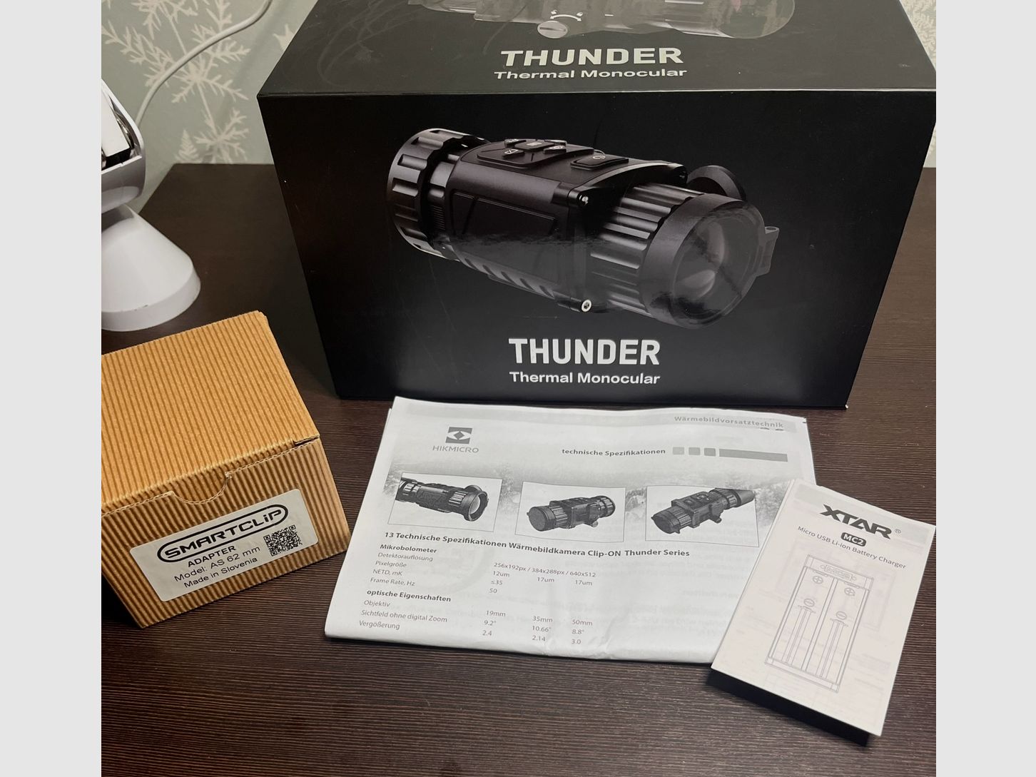 Hikmicro warmtebeeld voorzetapparaat TH35C compleetpakket