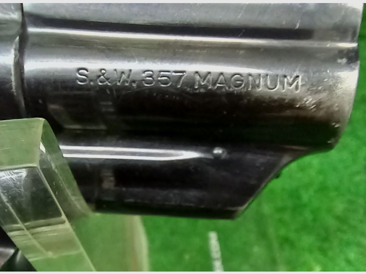 S&W Revolver Kaliber 357Mag der Hamburger Polizei. 