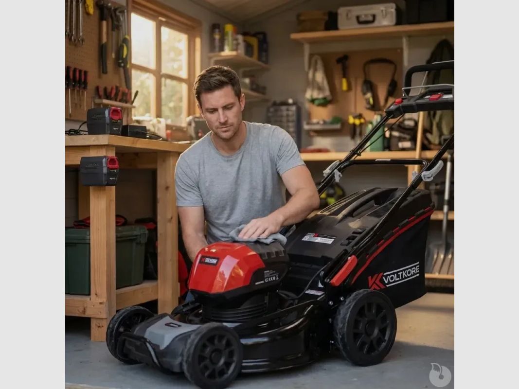 Rasenmäher Voltkore® 45 cm - Batterie 4,0 Ah + Ladegerät enthalten, Bild 12 von 13
