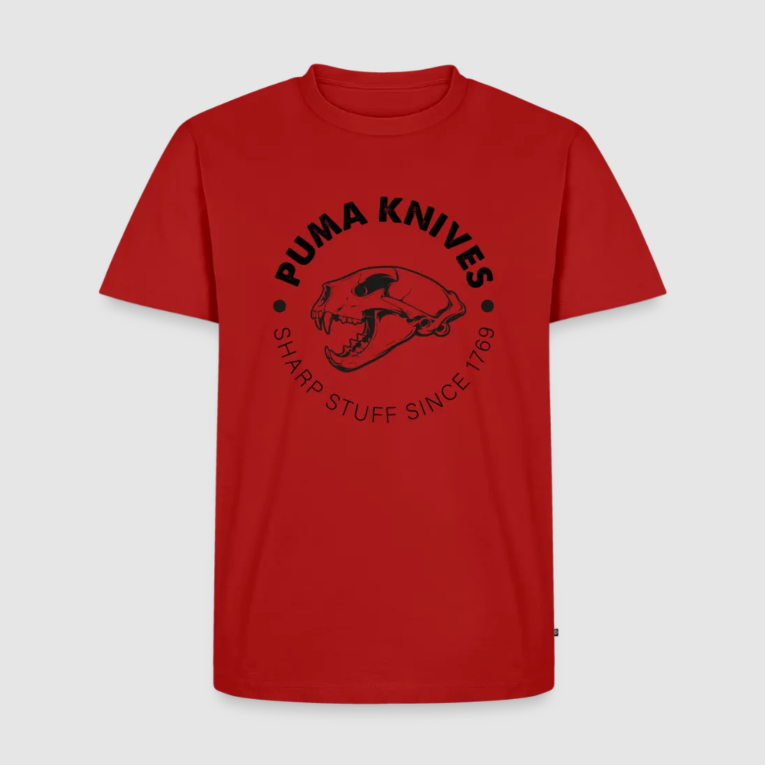 PUMA Men´s Premium T-Shirt "PUMA KNIVES Skull BW"
