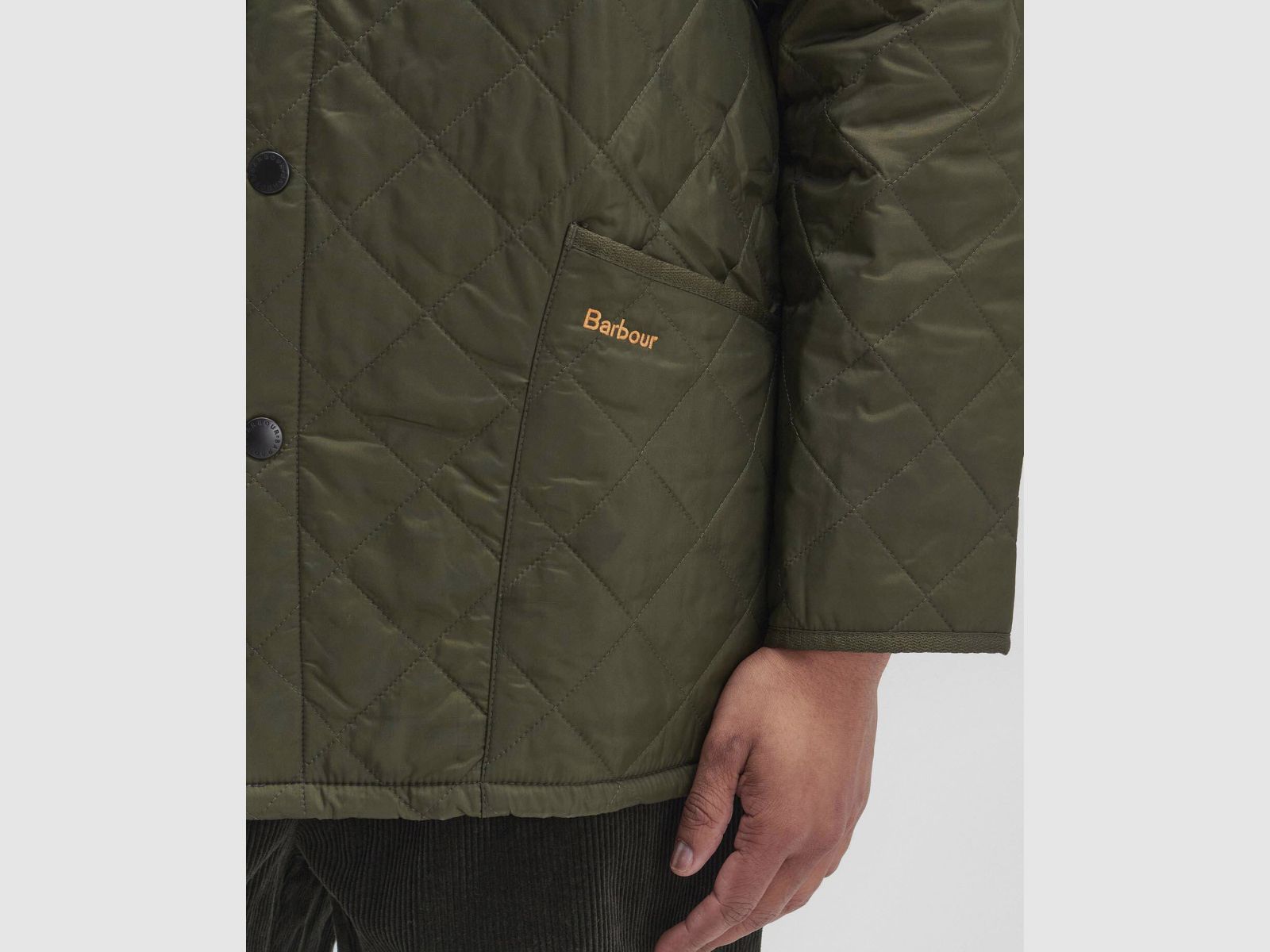 BARBOUR Steppjacke Heritage Liddesdale Olive
