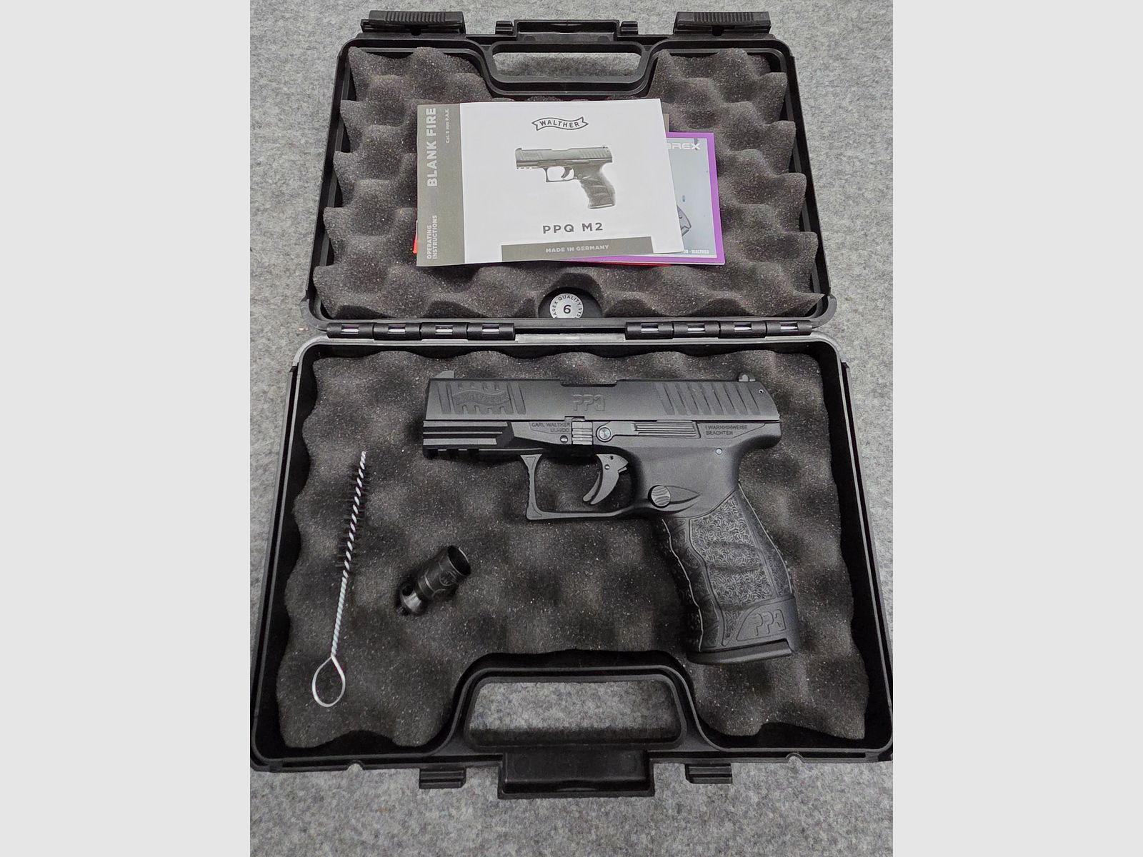 Walther PPQ M2 Calibre 9mm PAK Schreckschuss SRS