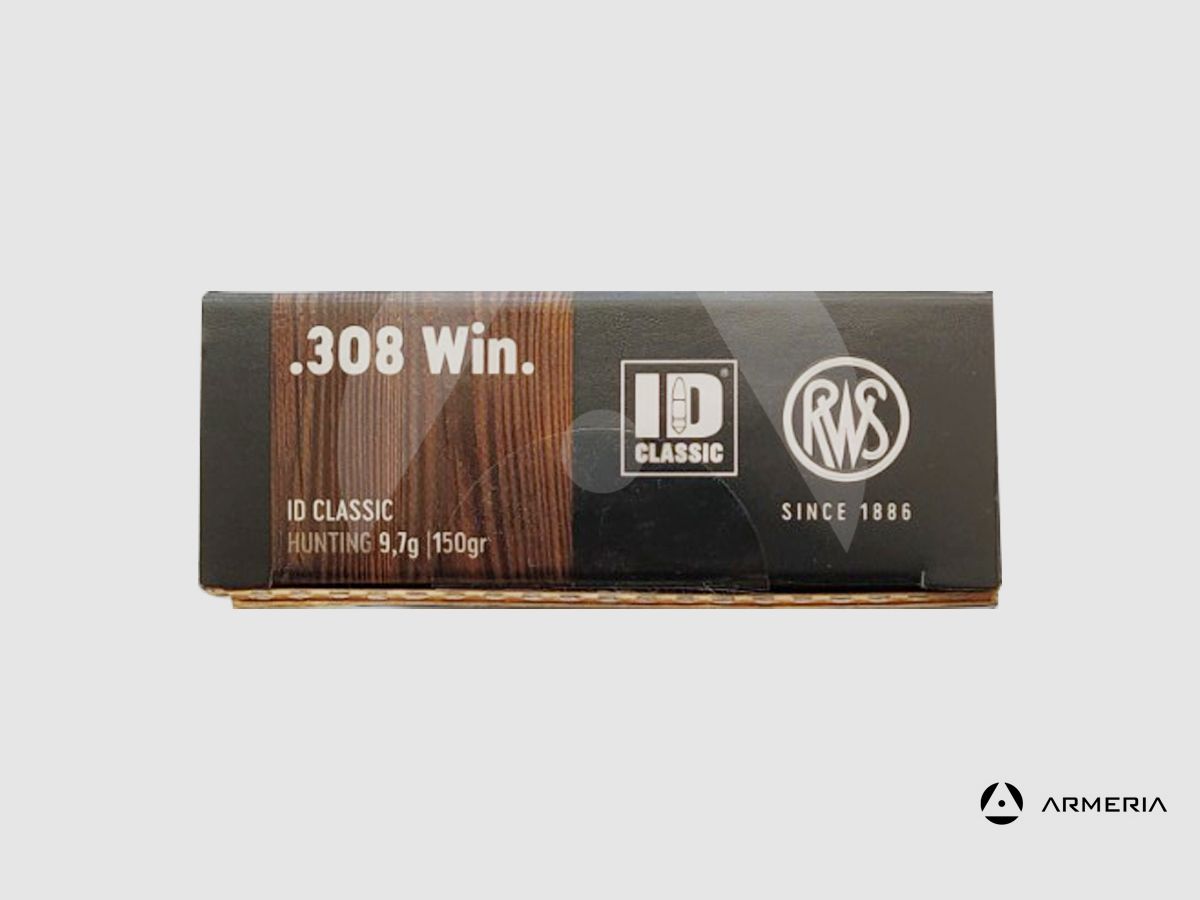 RWS ID Classic Hunting caliber .308 Win 150 grains – 20 cartridges, image 2 of 2