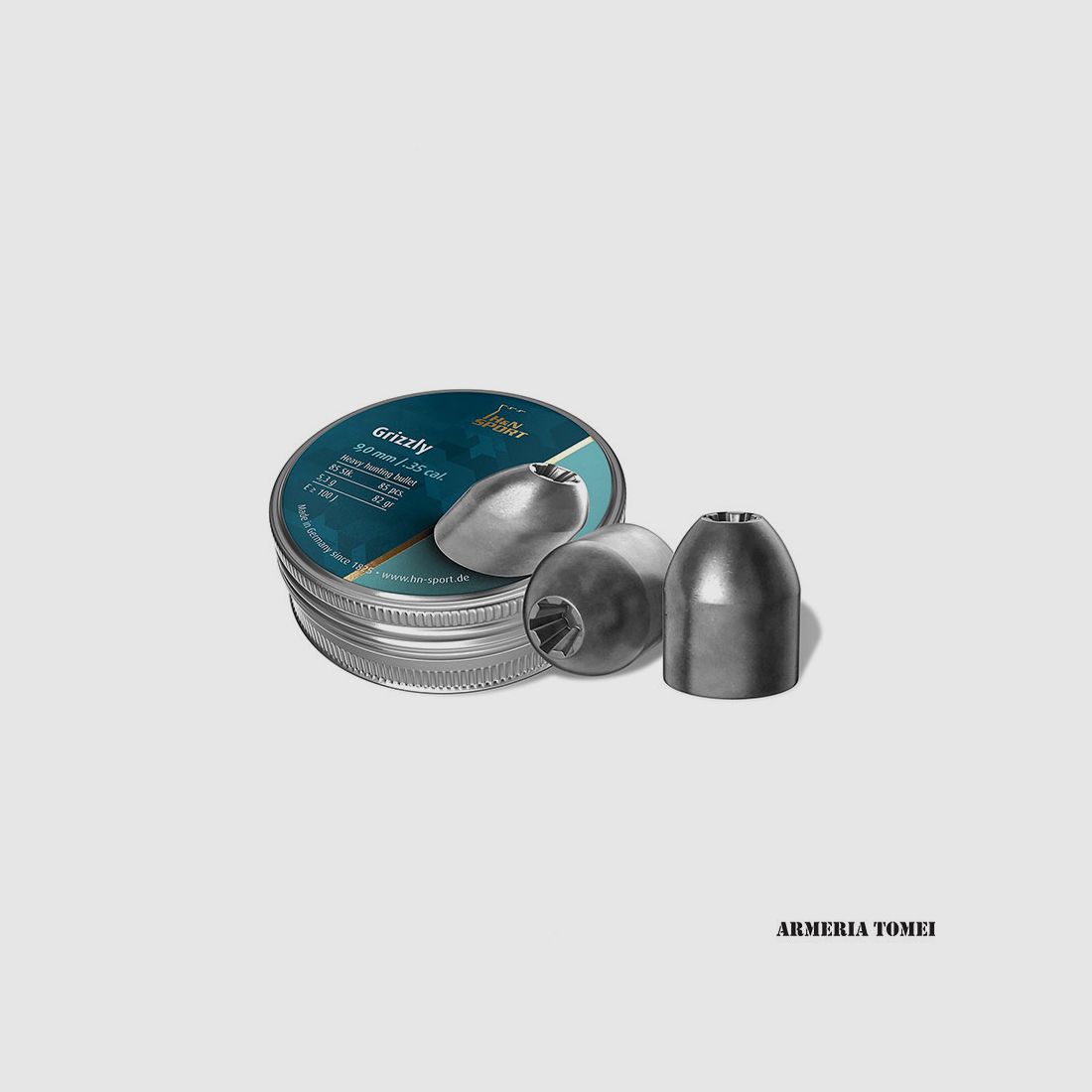 H&N DIABOLO GRIZZLY 9,00MM (85) – PELLETY DO WIATRÓWEK